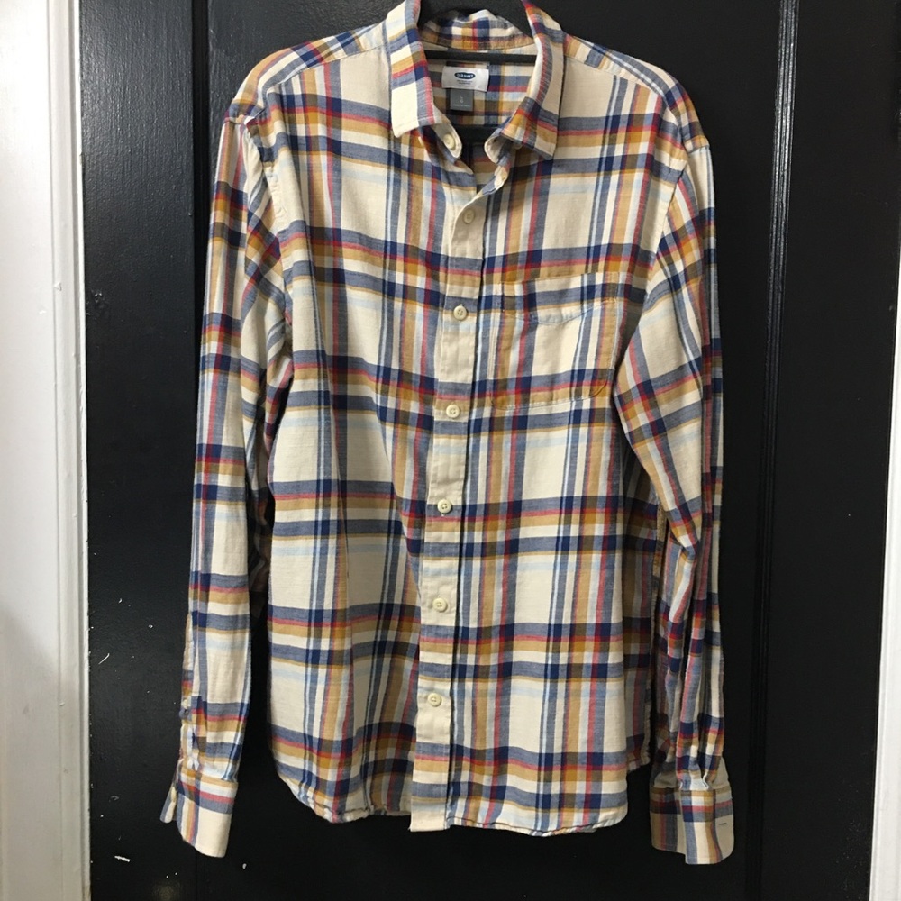 5/$20! Plaid Button-Down Shirt
